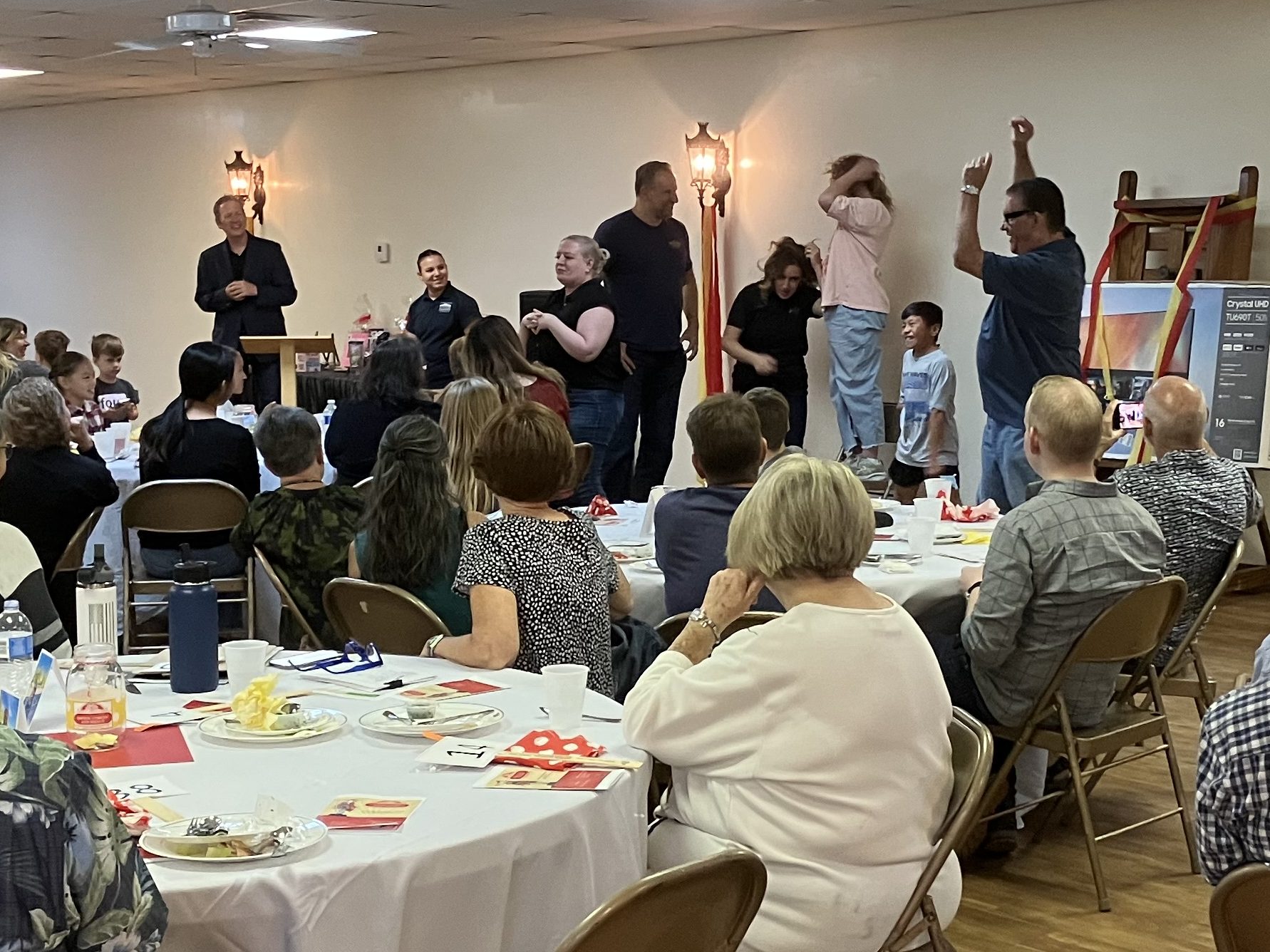 Audience Interaction at 2023 Improve Comedy Night